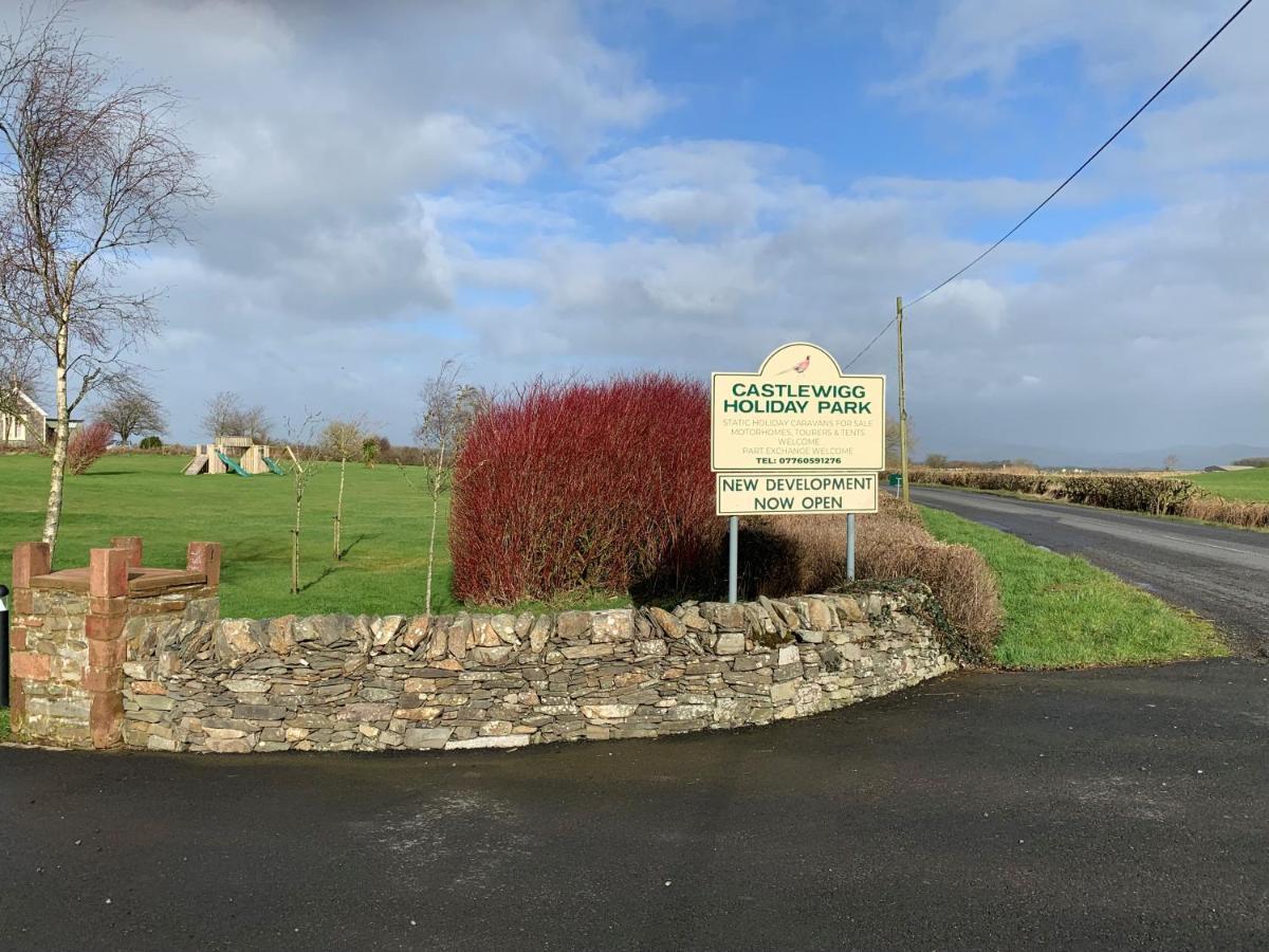 Lovely Static Holiday Caravan Near Whithorn Villa Exterior photo